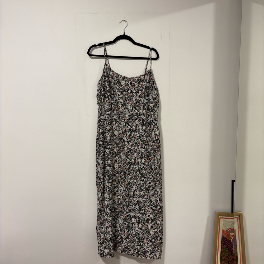 Floral Spaghetti Strap Dress - Abercrombie - XL